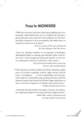 Cover of Machinehood by S B Divya